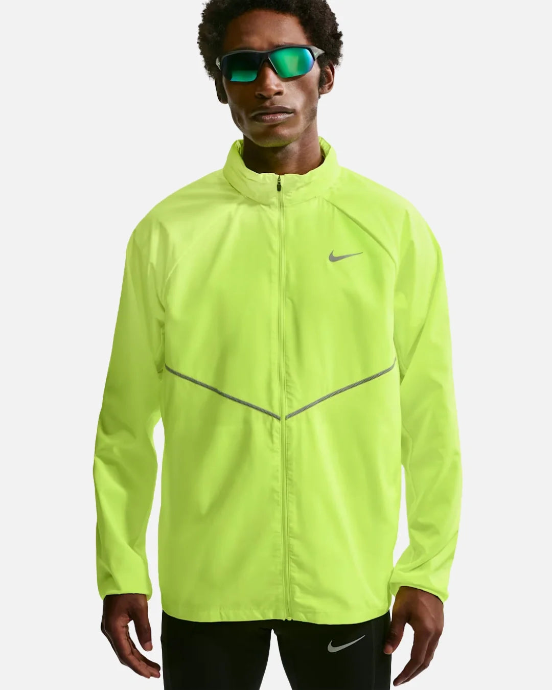Veste Running Nike Repel Miler - Vert