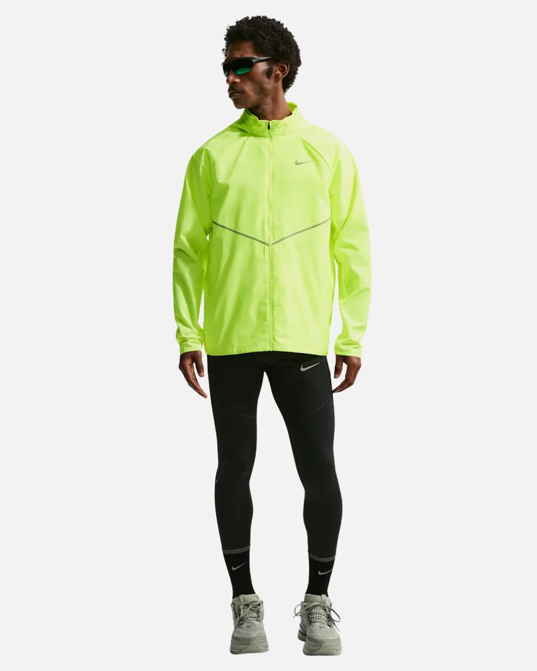 Veste Running Nike Repel Miler - Vert
