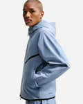 Veste Nike Tech shori knit Windrunner - Bleu