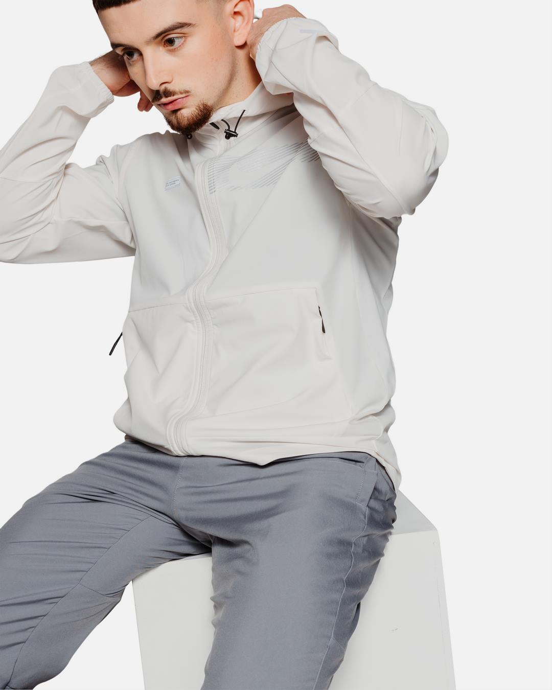 Veste Nike Running Unlimited - Blanc
