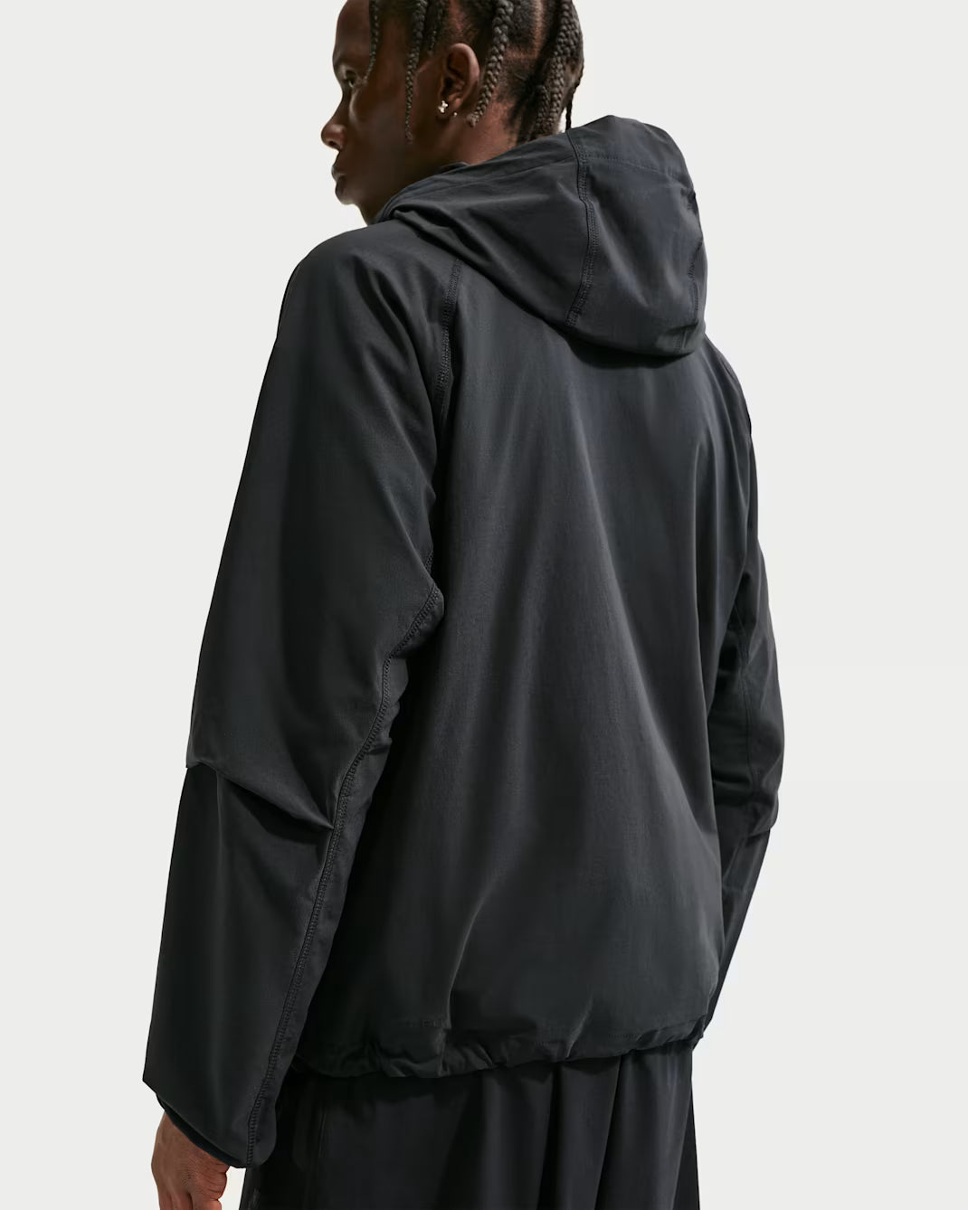 Veste Nike Windrunner tissée à zip Dri-FIT - Noir