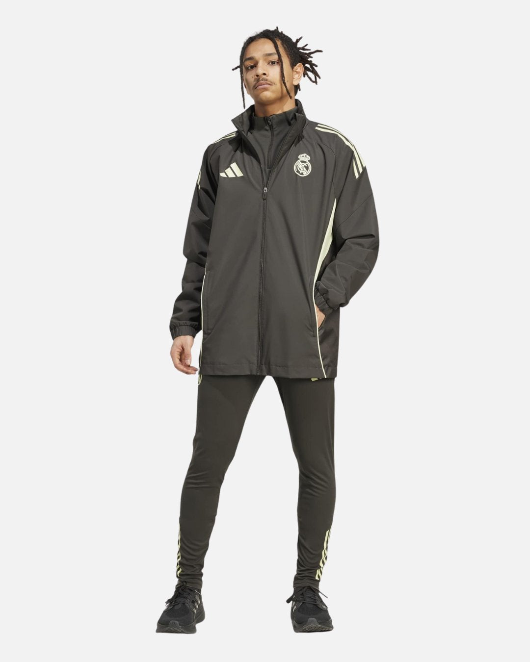Veste Coupe-vent Real Madrid 2025/2026 - Kaki/Vert