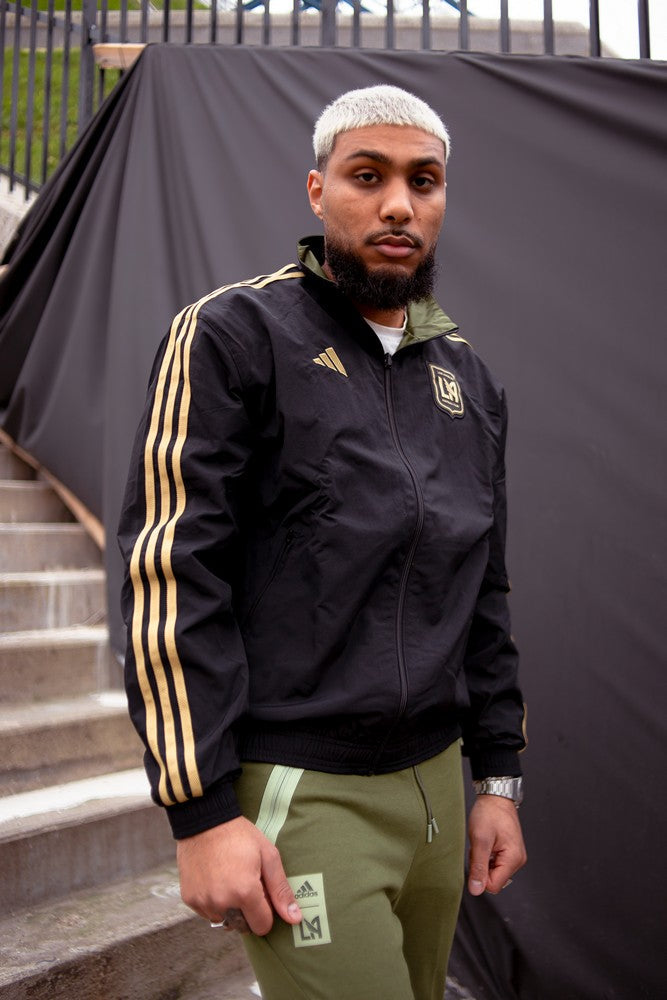 Veste réversible Los Angeles FC 2023 - Noir/Doré