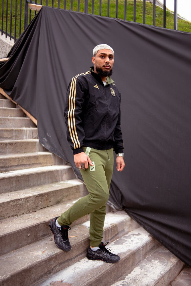 Veste réversible Los Angeles FC 2023 - Noir/Doré