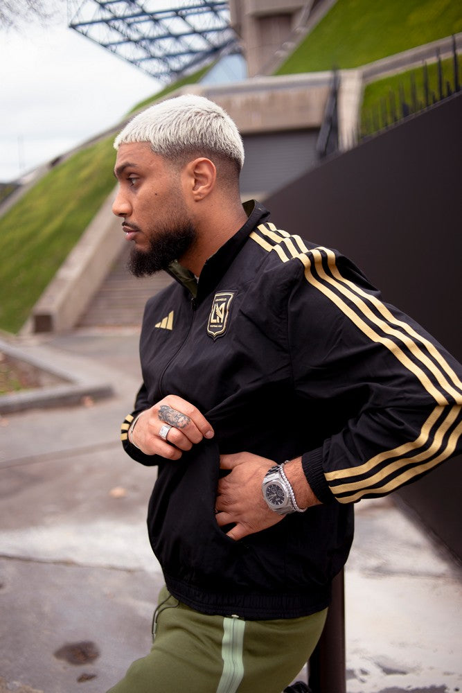 Veste réversible Los Angeles FC 2023 - Noir/Doré