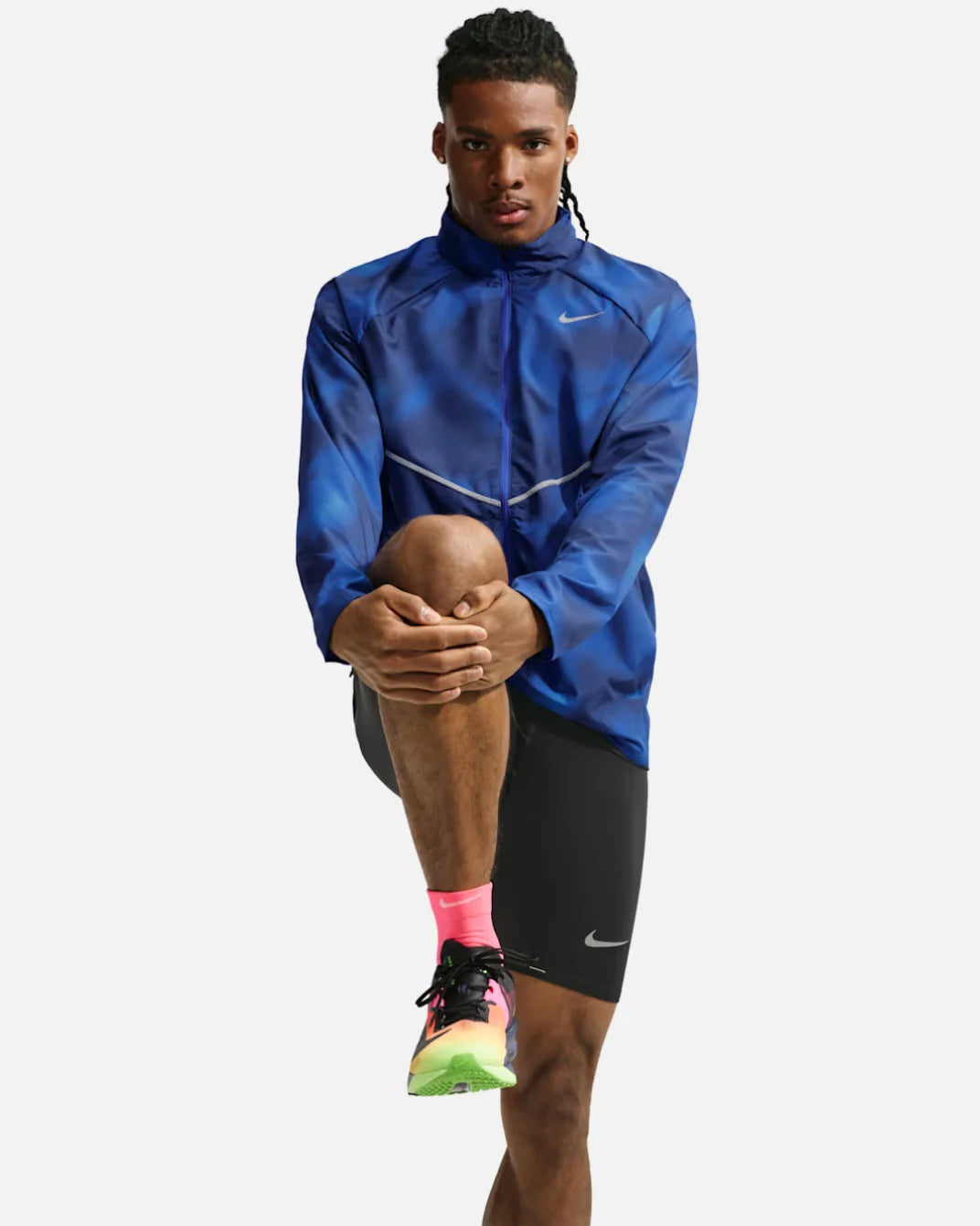 Veste Running Nike Miler - Bleu