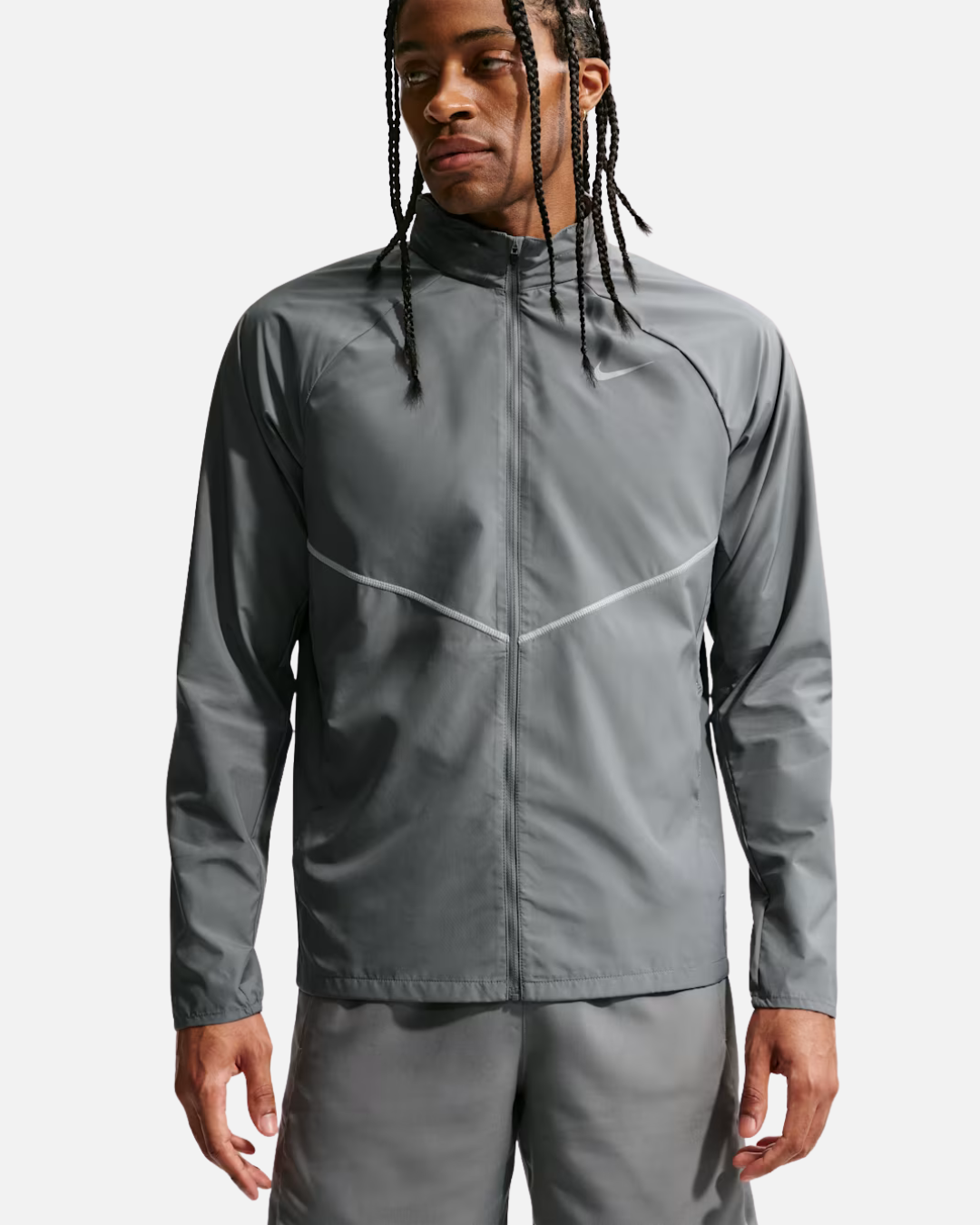 Veste Running Nike Repel Miler - Gris