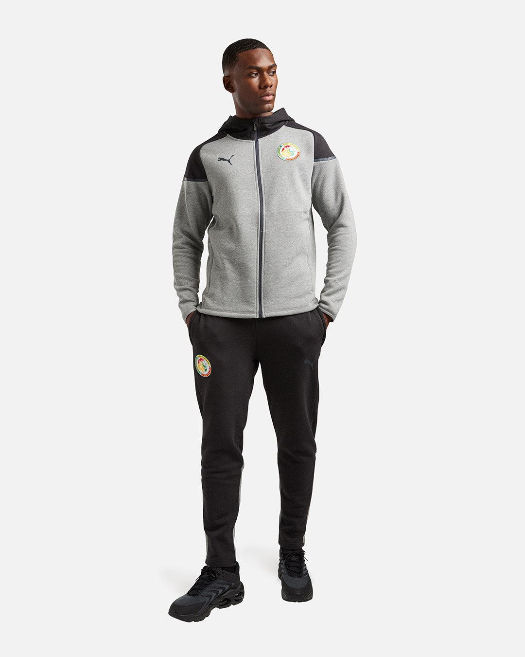 Veste Sénégal  - Gris/Noir