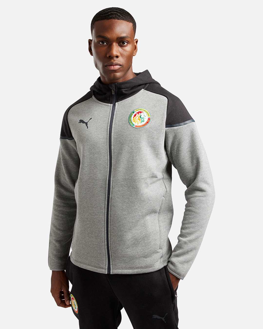 Veste Sénégal  - Gris/Noir
