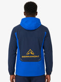Veste de survêtement Running Serramont Velocity - Bleu/Orange