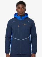 Veste de survêtement Running Serramont Velocity - Bleu/Orange