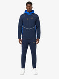 Veste de survêtement Running Serramont Velocity - Bleu/Orange