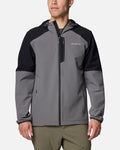 Veste Softshell à Capuche Columbia Tech - Gris/Noir