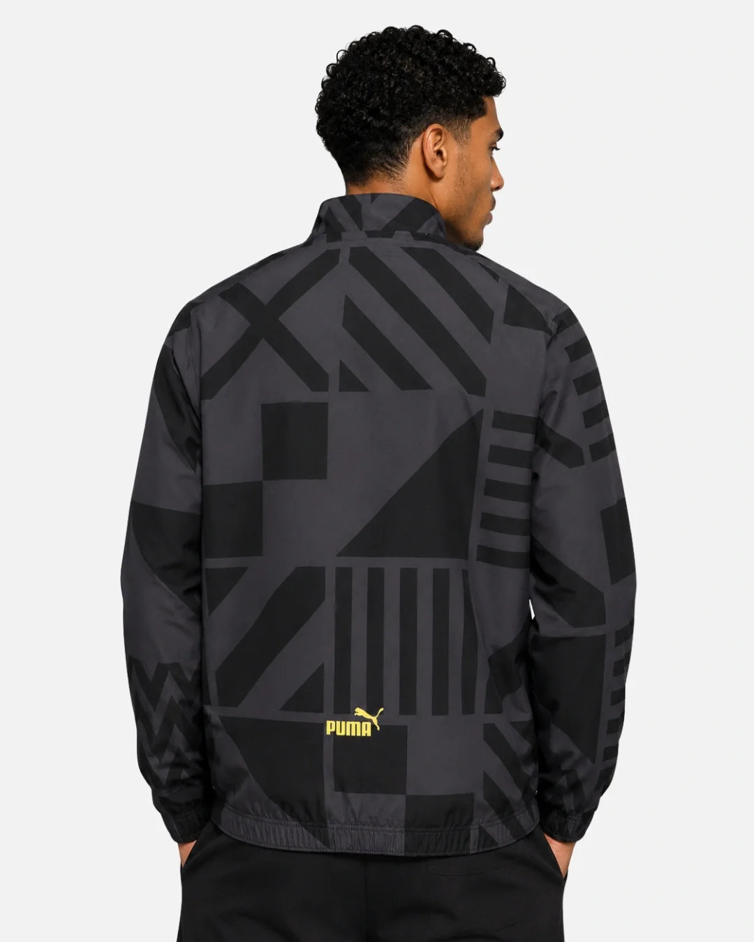 Veste de survêtement Dortmund - Noir/Jaune