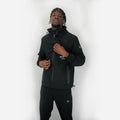 Veste de survêtement Helvetica Tiago - Noir