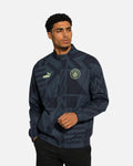 Veste de survêtement Manchester City - Noir/Gris/Jaune