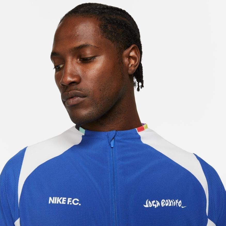 Veste tissée Nike FC Joga Bonito - Bleu/Blanc