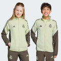 Veste d'entraînement Real Madrid Junior 2025/2026 - Vert/Kaki