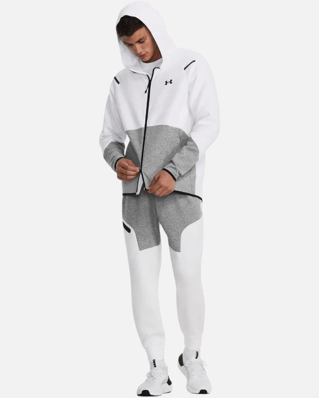 Veste Under Armour Unstoppable Fleece - Gris/Blanc