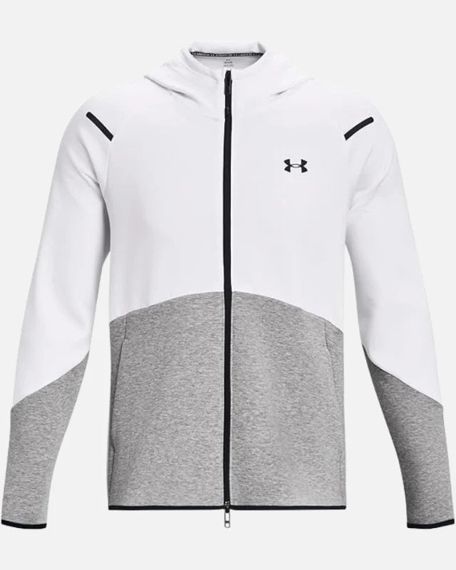 Veste Under Armour Unstoppable Fleece - Gris/Blanc