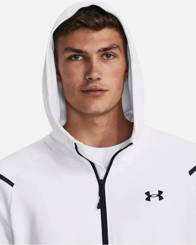 Veste Under Armour Unstoppable Fleece - Gris/Blanc