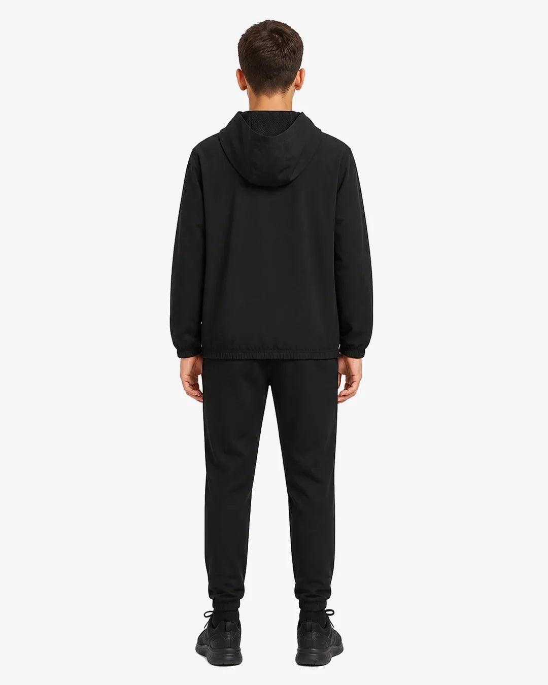 Anorak Under Armour Running Icon Junior  - Noir/Blanc