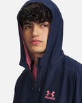 Veste Under Armour Tech Sport Woven - Bleu/Rose