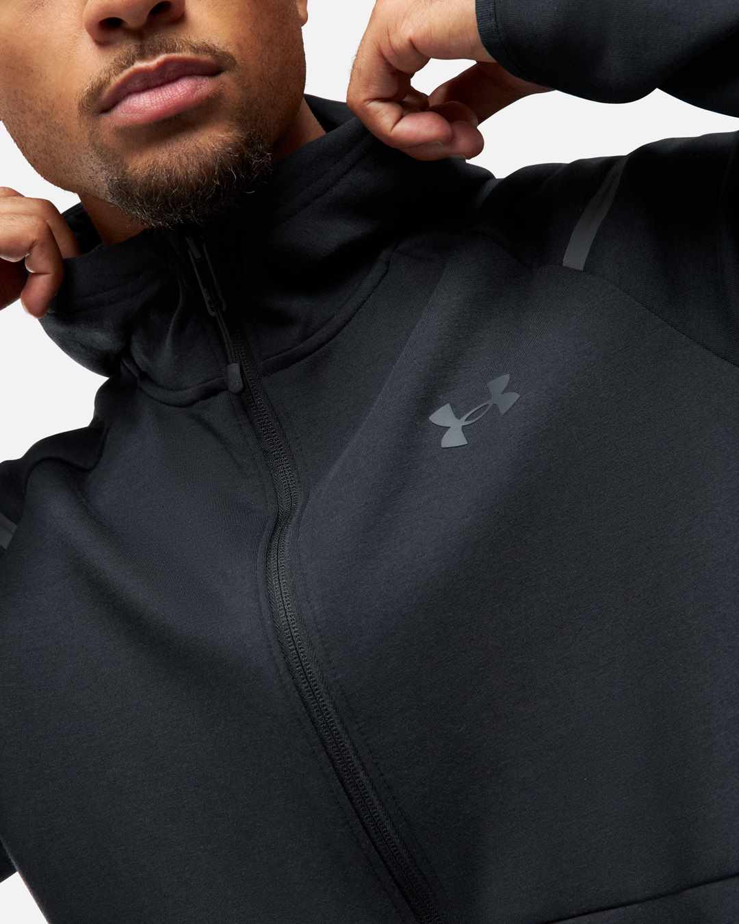 Veste Under Armour Running Unstoppable Fleece - Noir