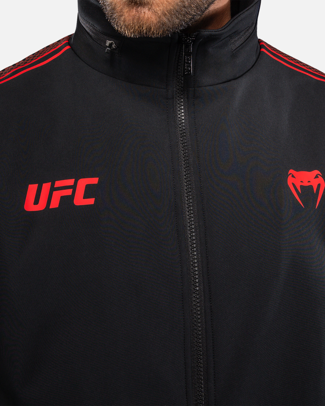 Veste Venum Authentic Fight Week - Noir/Rouge