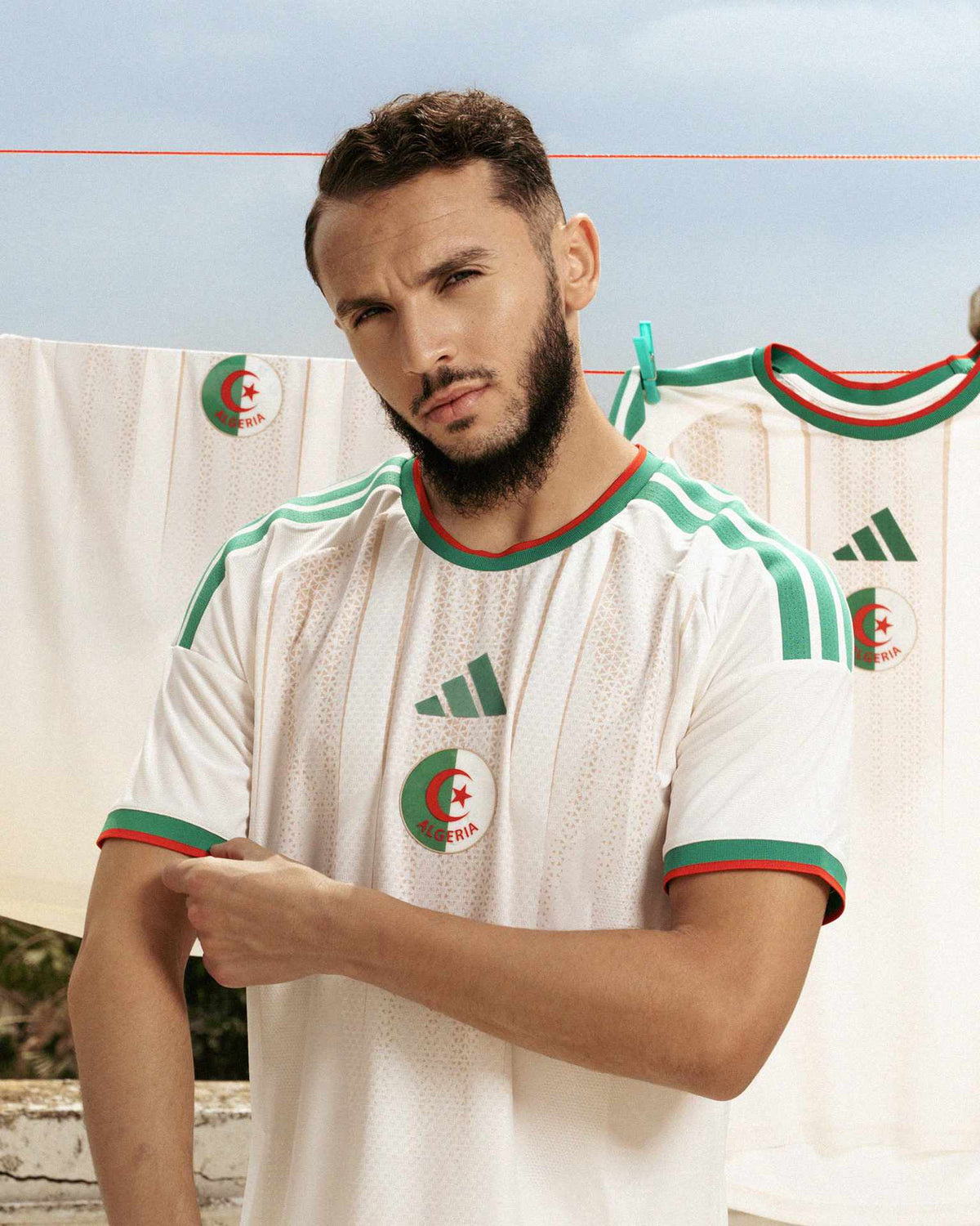 Maillot Domicile Algérie Coupe du Monde 2026 - Blanc