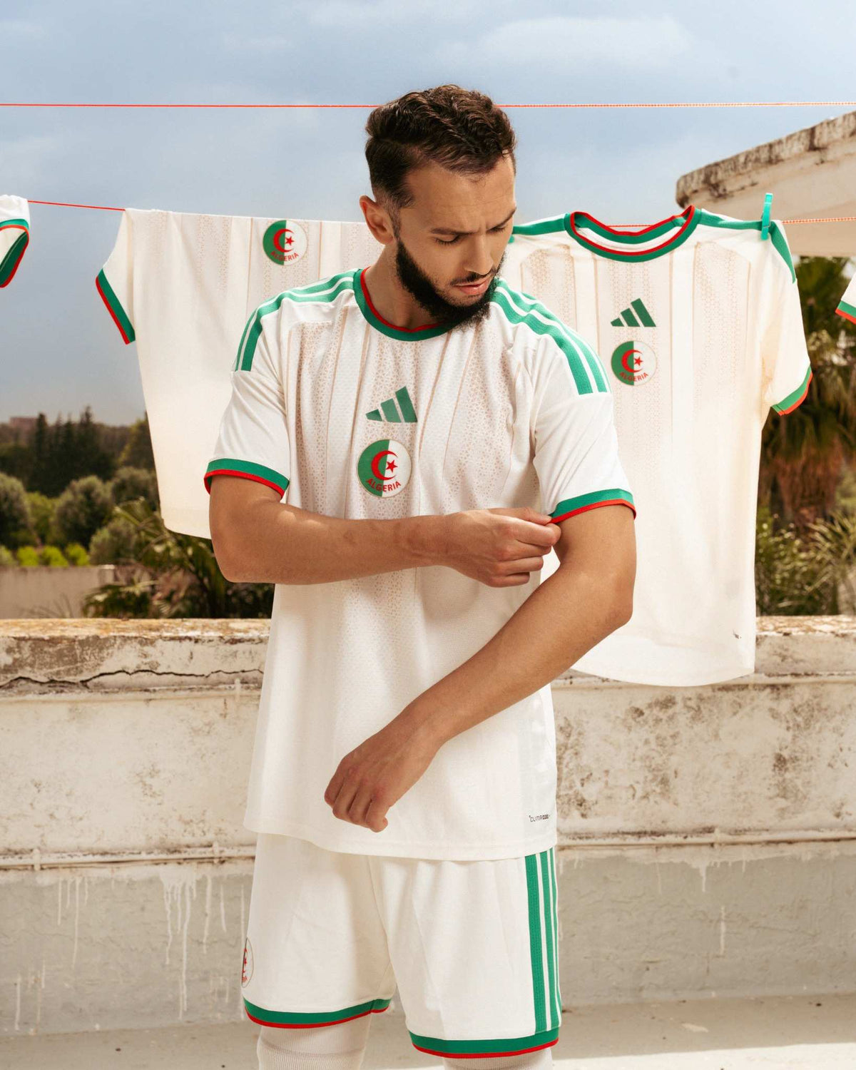 Maillot Domicile Algérie Coupe du Monde 2026 - Blanc