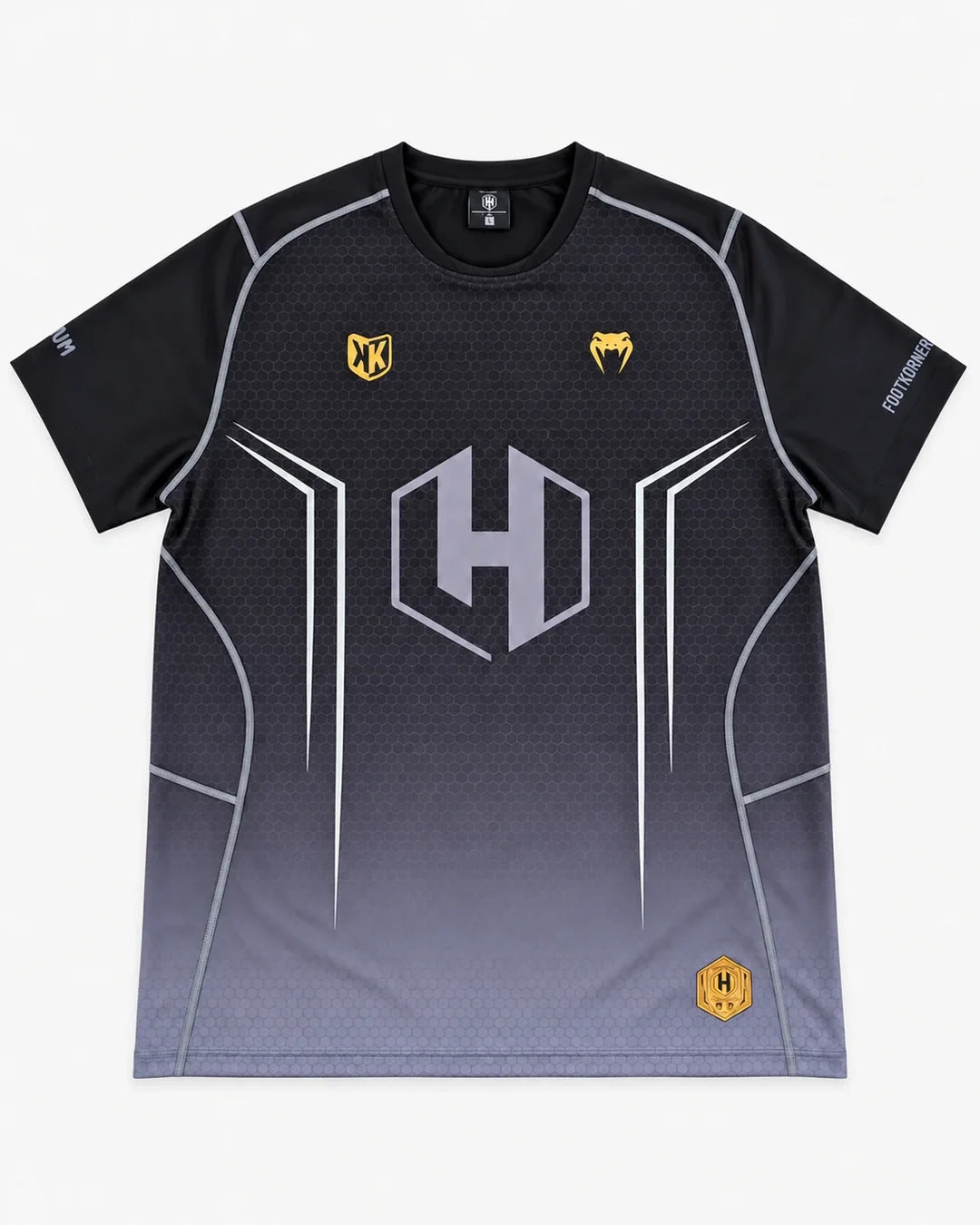 T-shirt FK x Venum Hexagone MMA - Gris/Doré