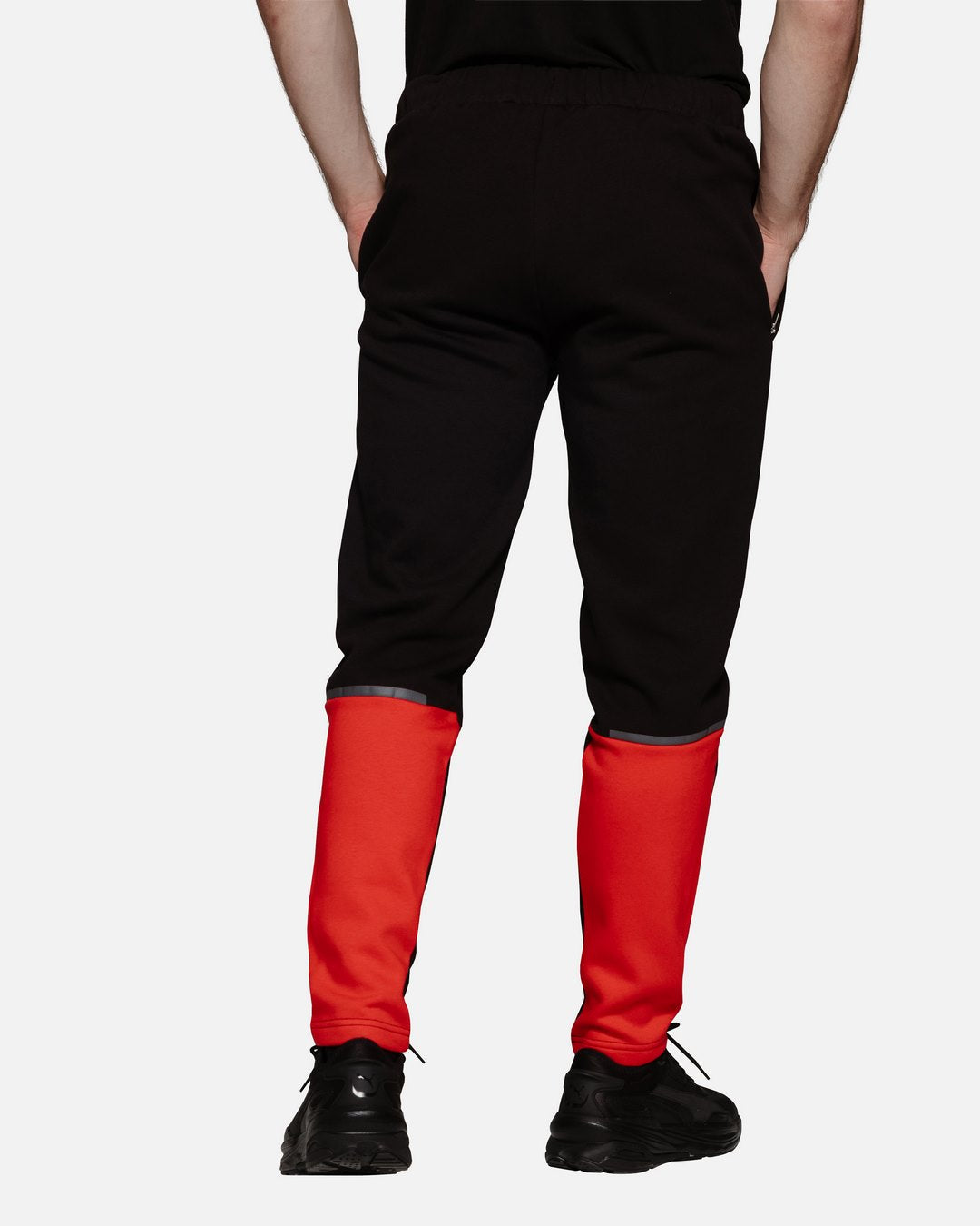 Pantalon de survêtement Casuals Milan AC - Noir/Rouge