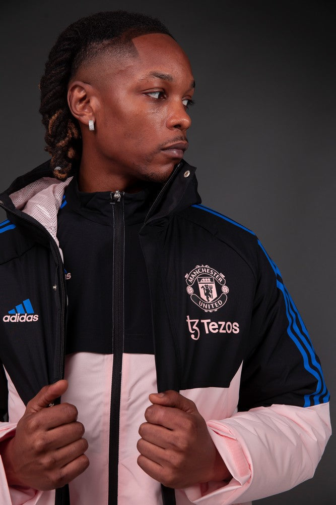 Parka Manchester United - Beige/Noir/Bleu