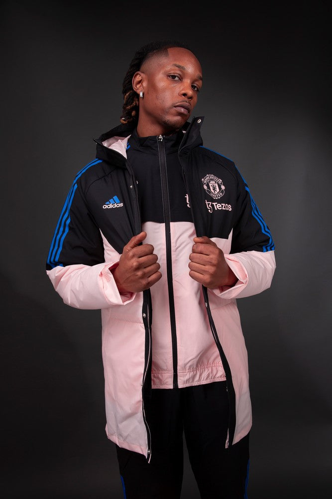 Parka Manchester United - Beige/Noir/Bleu