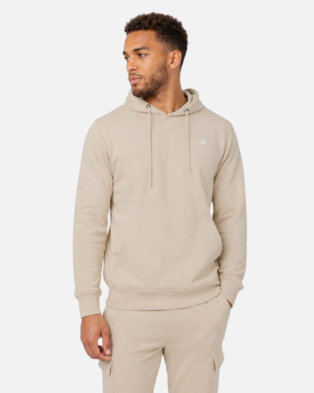 Sweat à capuche FK Cargo - Beige