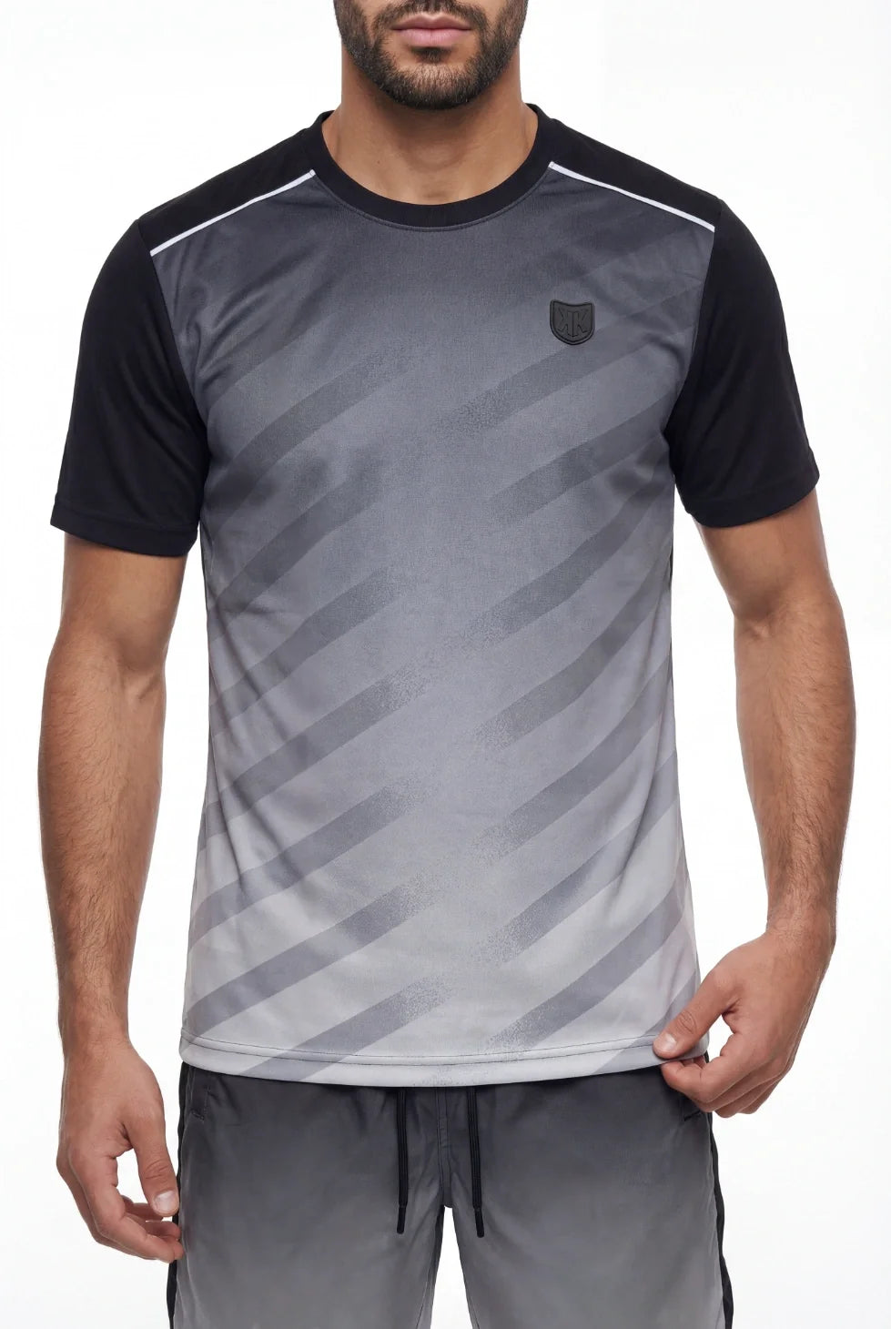 T-Shirt FK Rise - Gris/Noir