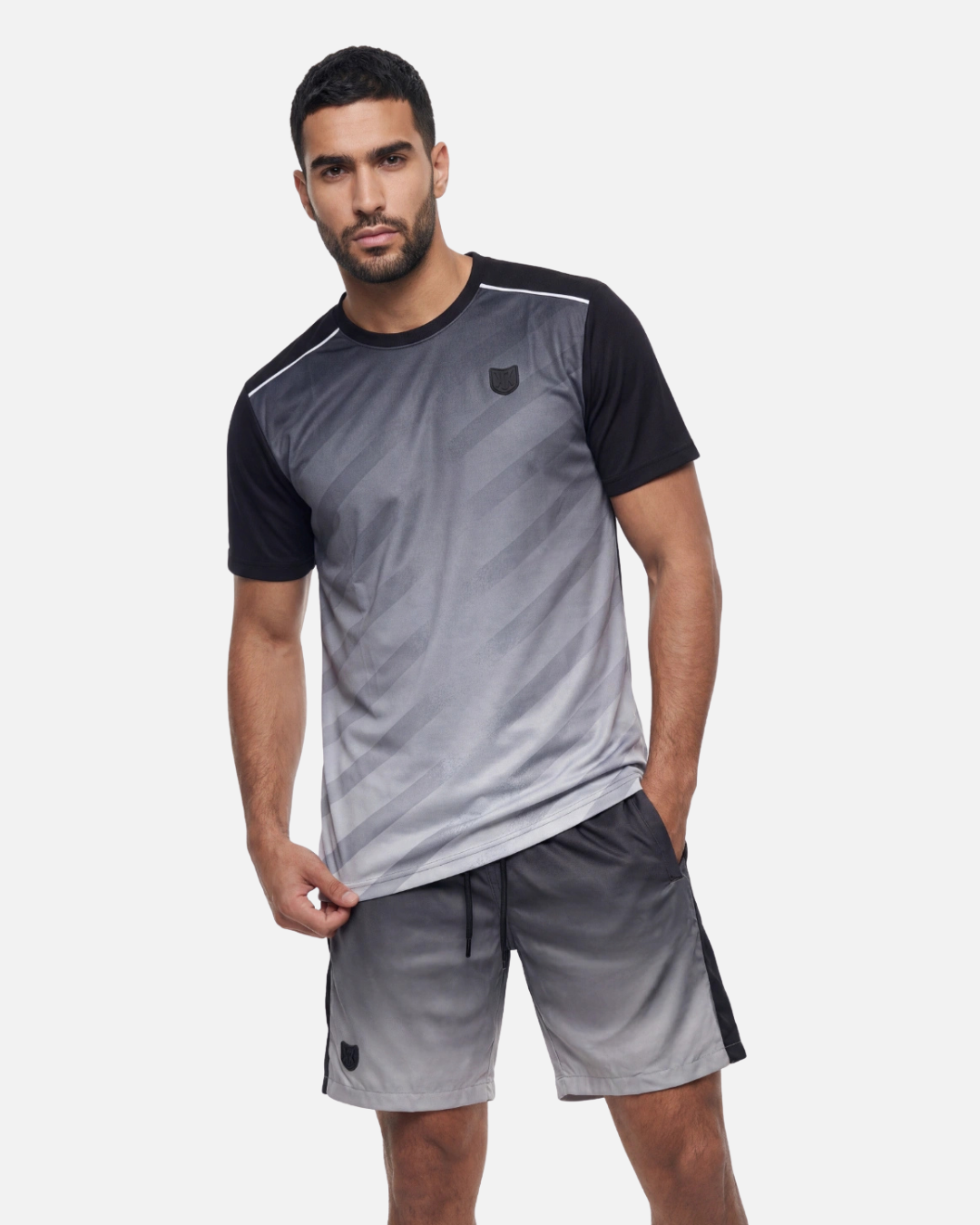 T-Shirt FK Rise - Gris/Noir