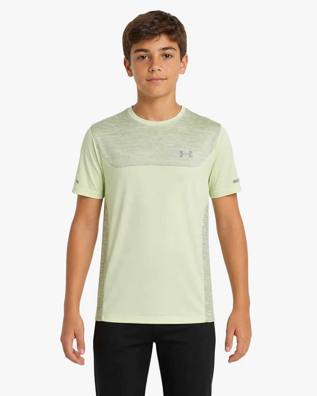 T-shirt Under Armour Tech Utility Junior - Vert