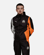 Veste de survêtement OM - Noir/Orange